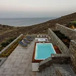 别墅 Rising Moon Villa With Sea View & Mini Pool Near Naousa