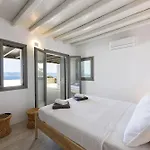 别墅 Rising Moon Villa With Sea View & Mini Pool Near Naousa 莫罗斯帕罗