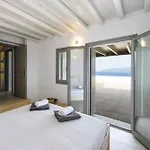 Rising Moon Villa With Sea View & Mini Pool Near Naousa 莫罗斯帕罗