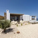 别墅 Rising Moon Villa With Sea View & Mini Pool Near Naousa