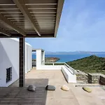 Rising Moon Villa With Sea View & Mini Pool Near Naousa 别墅 莫罗斯帕罗