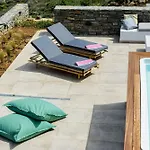 别墅 Rising Moon Villa With Sea View & Mini Pool Near Naousa