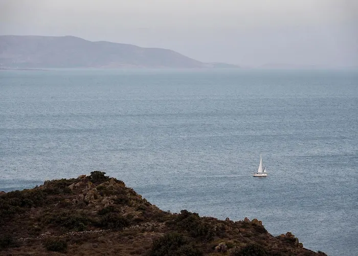 Rising Moon Sea View Near The Molos (Paros)