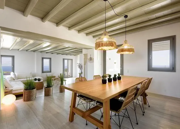 Villa Rising Moon Sea View Near The Molos (Paros)