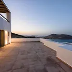 Rising Moon Villa With Sea View & Mini Pool Near Naousa *