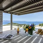 Rising Moon Villa With Sea View & Mini Pool Near Naousa *