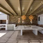 Rising Moon Villa With Sea View & Mini Pool Near Naousa *