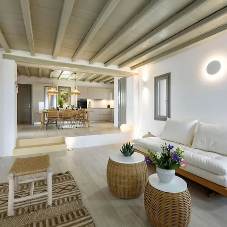 Rising Moon Sea View Villa Near The Beach * Molos (Paros)